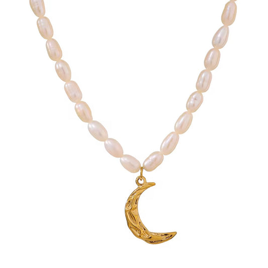 Collier pearl luna