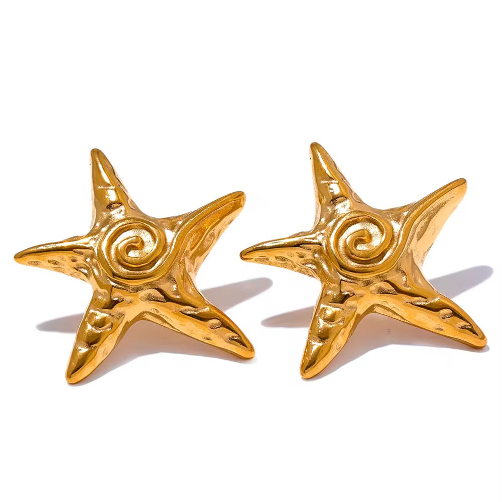 Boucles d'oreilles Starfish