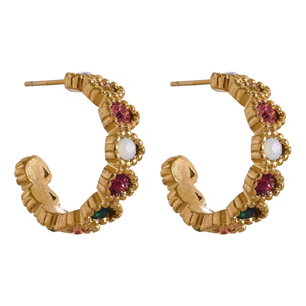 Boucles doreilles Laia